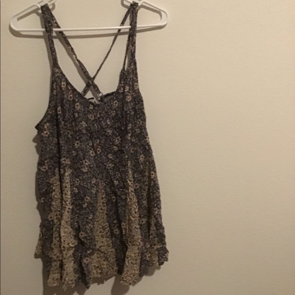 Crisscross tank top